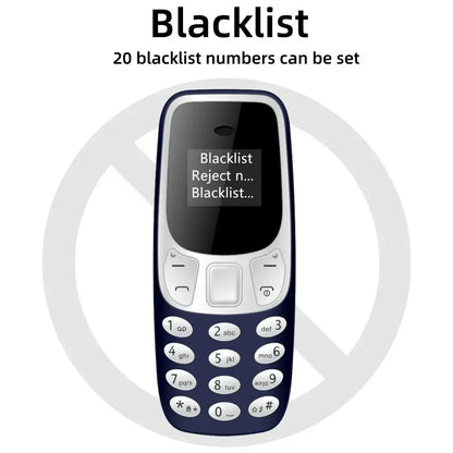 BM10 Mini Mobile Phone – Dual SIM, Bluetooth, Voice Changer, Low Radiation, Voice Recording, Multi-Language Small Cellphone