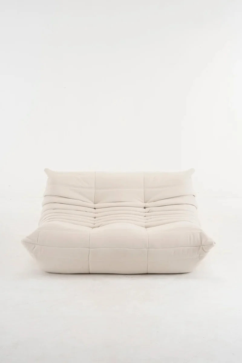 Caterpillar Togo Single Sofa – Tatami-Style Leisure Chair for Living Room or Bedroom, Reading & Relaxing Seat