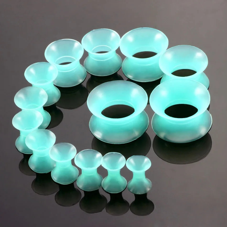 50PCS Acrylic Ear Stretching Kit – Tapered Ear Expander Plugs for Piercing, Punk Body Jewelry & Ear Dilations