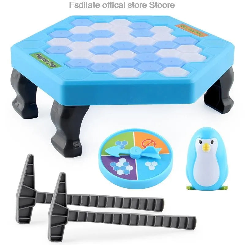 Penguin Breaking Ice Table Game – Parent-Child Interactive Puzzle Toy – Party Game for Kids, Family Fun, Birthday Gift