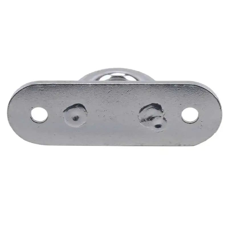 304 Marine Grade Stainless Steel Oval Eye Deck Buckle Staple Set – M5 M6 M8 Fasteners for Boat Shade Sail Mounting