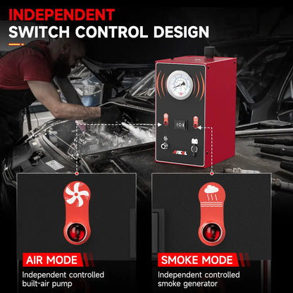 ANCEL S200 EVAP Smoke Leak Detector — Car & Motorcycle Diagnostic Smoke Machine for Vacuum, Oil & Fuel Pipe Leak Detection