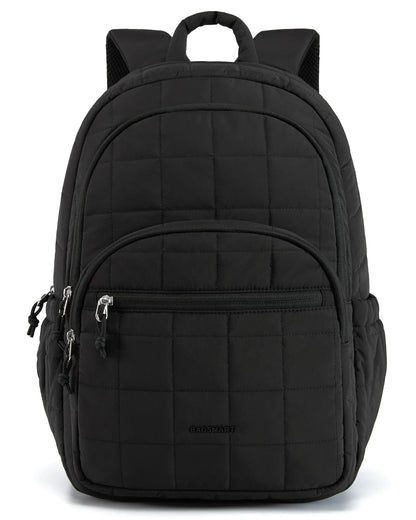 BAGSMART Women's Laptop Backpack – Water-Resistant 15.6 Inch School & College Bag for Girls, Large Mochila