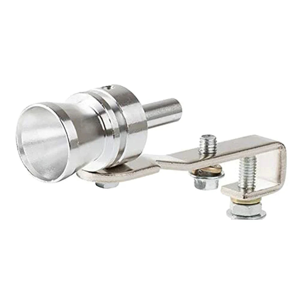 Universal Aluminum Turbo Whistle – Car Exhaust Muffler Sound Simulator Blow-Off Valve Turbo Noise Enhancer Accessory