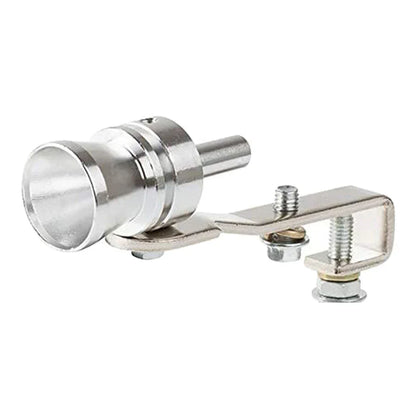 Universal Aluminum Turbo Whistle – Car Exhaust Muffler Sound Simulator Blow-Off Valve Turbo Noise Enhancer Accessory