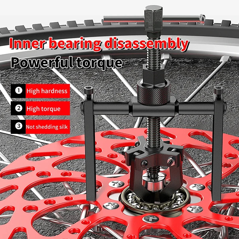 3-Claw Bearing Puller - Versatile Inner Gear Extractor Tool for Automotive Maintenance and DIY Repairs