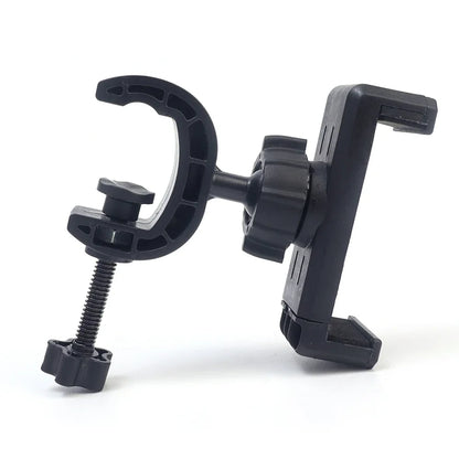 360° Rotating Tripod Phone Holder Mount Stand – Clip-On Microphone & Cellphone Support for All Smartphones Live Broadcast