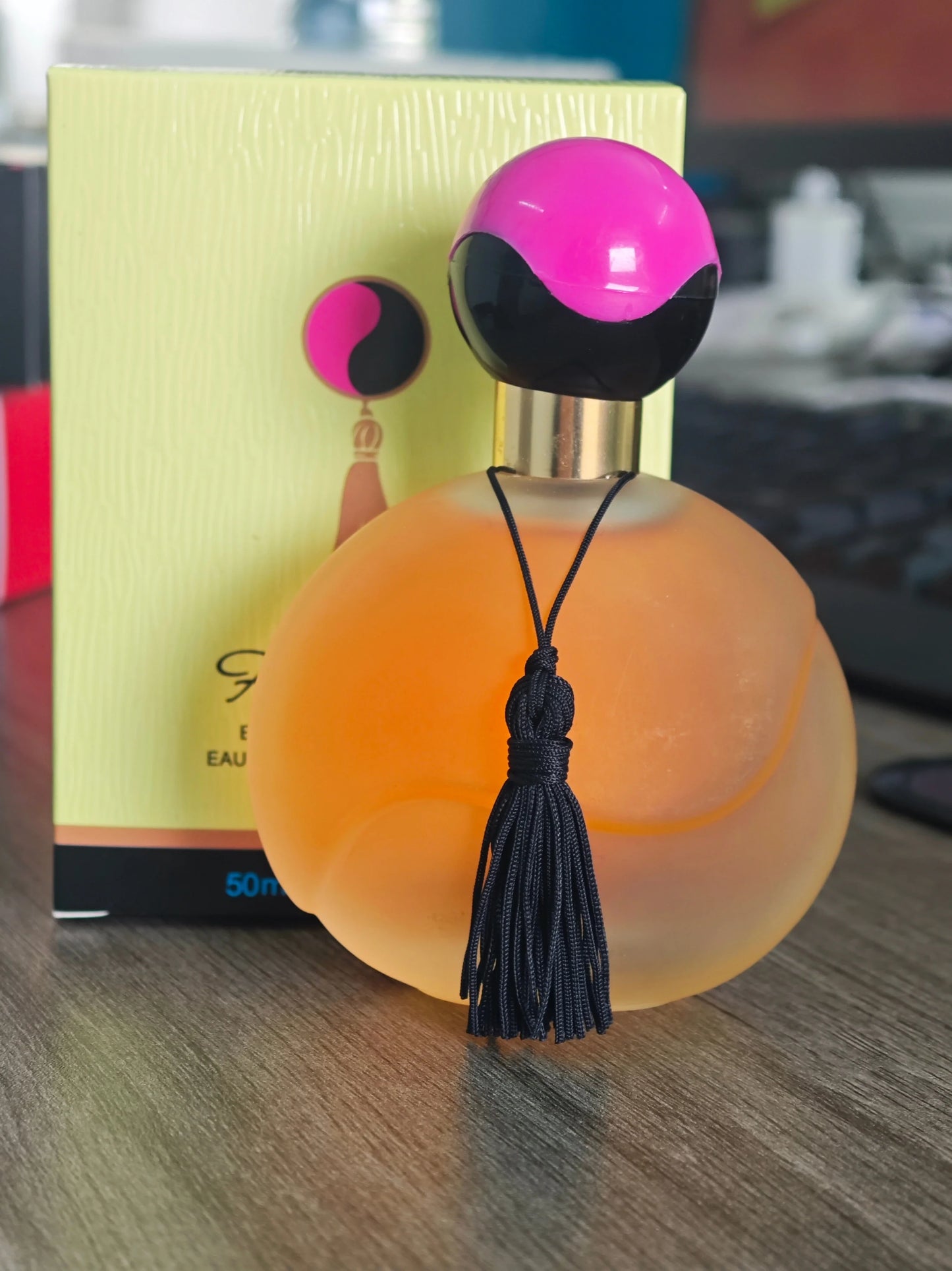 50ml Fresh Citrus Perfume for Women — Long-Lasting Light Orange Scent, High-End Fragrance