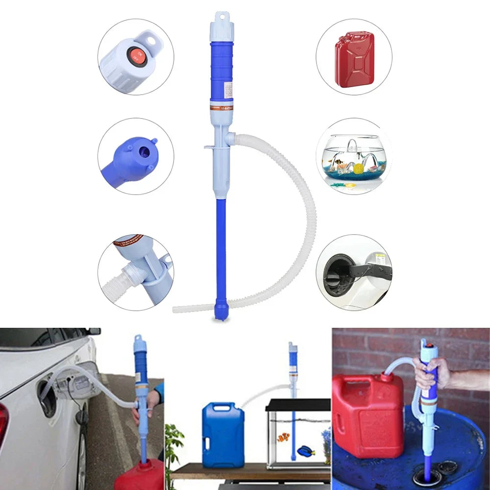 Electric Liquid & Oil Transfer Pump – Powered Water, Fuel, Gas, and Liquid Suction Pump for Car & Outdoor Use