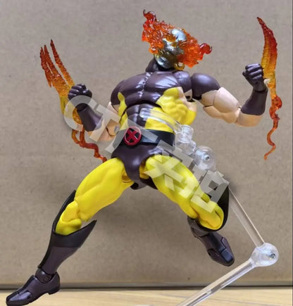 New Hellverine CT Toys Wolverine Figure – Brown Comic X-Men Mafex 138 SHF Anime Action Figurine, Ko Model Statue & Toy Gifts
