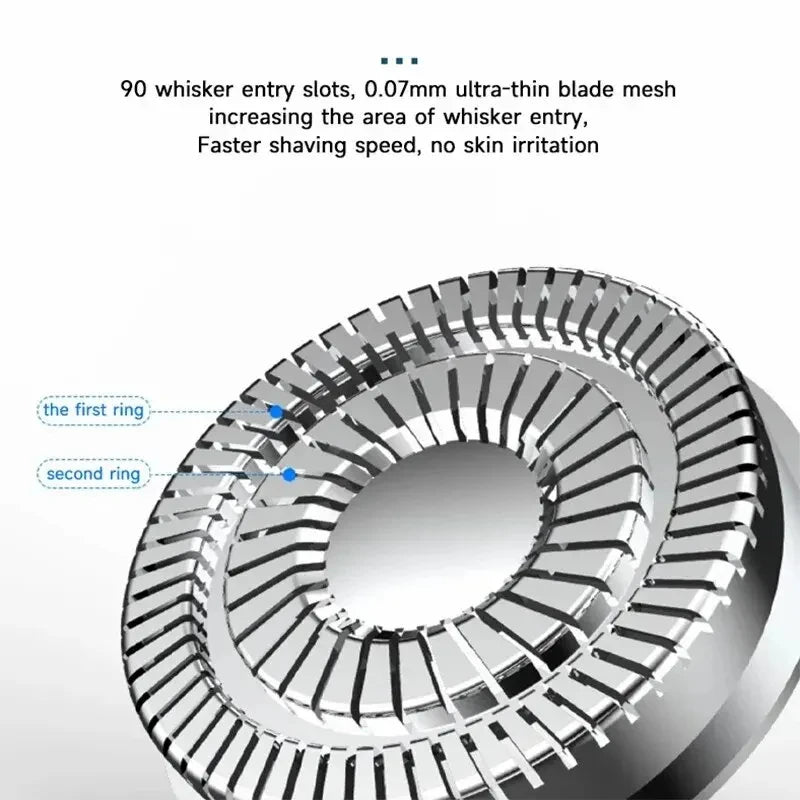 Mini Electric Shaver for Men — Portable USB Rechargeable Razor with Long-Lasting Performance