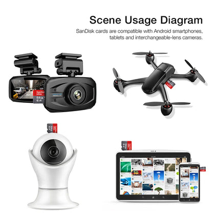 Ultra Micro TF SD Card — 32GB 64GB 128GB 256GB Mini SD Flash Memory Card for Phone