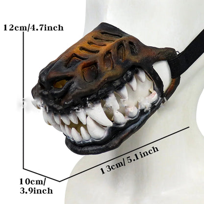 Dog Mouth Mask - Padded Latex Rubber Halloween Movie & TV Costume Prop Animal Mask