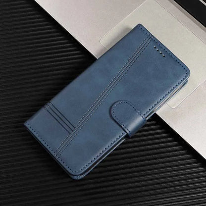 Leather Flip Wallet Case for Motorola Moto G & E Series (G13–G85, E13–E14) – Card Holder Stand Book Cover