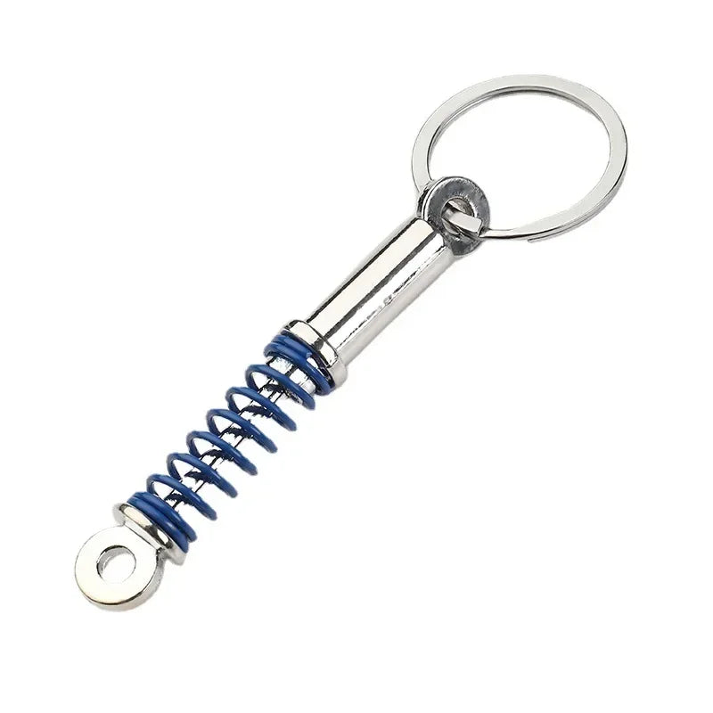 Creative Gear Head Keychain – Speed Gearbox & Turbo Hub Brake Disc Pendant for Car Keys, Shock Absorber Keyring