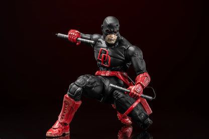 FlefToys Marvel Daredevil Action Figure — 8" Classic Red Shadowland Reborn Black, Devil Defenders Matt Murdock Legends In Stock