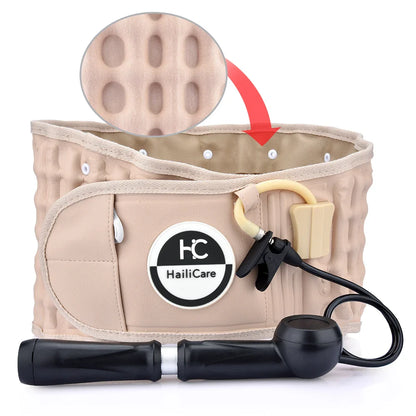 Heating Waist Massager Belt — Vibration & Inflatable Back Pad for Relaxation and Pain Relief