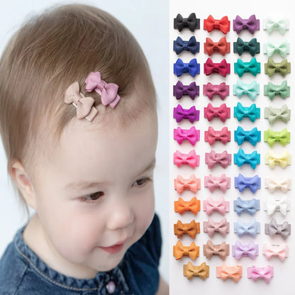 20Pcs Baby Hair Clips Set – Gentle Lanugo Headdress Trumpet Princess Hairpins for Toddlers