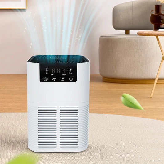 Air Purifier & Smoke Odor Eliminator – Negative Ion Generator with Aromatherapy, HEPA Filter for Efficient Household Air Cleaning