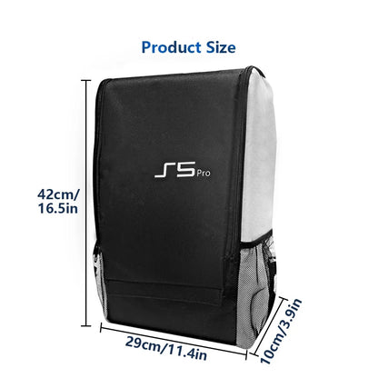 Carrying Case for PS5 Pro Gaming Console – Portable Storage Bag, Backpack & Organizer for Travel & Accessories
