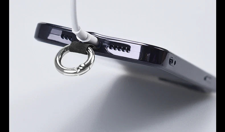 Simplicity Crossbody Cell Phone Lanyard – Adjustable Neck Strap with Universal Clip Gasket, Anti-Lost Mobile Phone Lanyard
