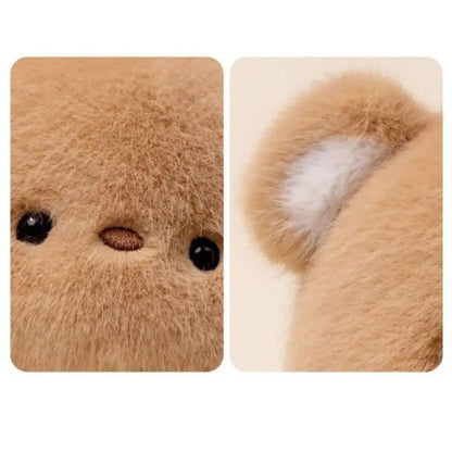 16cm Cute Plush Companion Doll - Anime Elephant, Rabbit, Bear & Panda Soft Desk Toy Gift