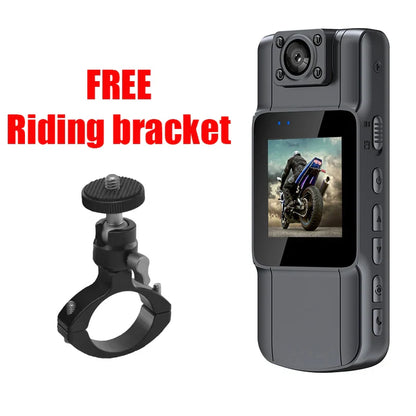 JOZUZE B23 1080P HD Mini Camera — Portable Digital Video Recorder with Infrared Night Vision, BodyCam & Small Bike Camcorder