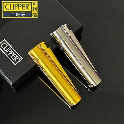 Original Metal Jet Butane Lighter — Windproof Turbo Gas Lighter, Portable Smoking Accessory Gadget for Men