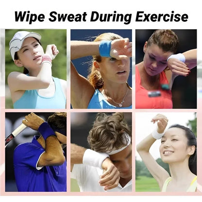 8×10CM Sports Wristbands – Tennis, Basketball & Volleyball Sweat Bands, Fitness Wrist Guard Wraps