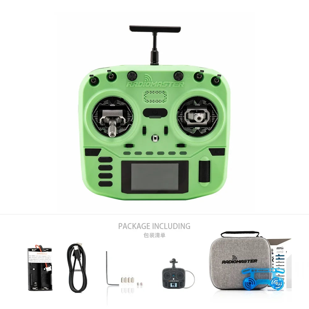 Radiomaster Boxer Crush 16CH 2.4G Radio Controller — ELRS Transmitter with AG01 Hall Gimbals Remote Control