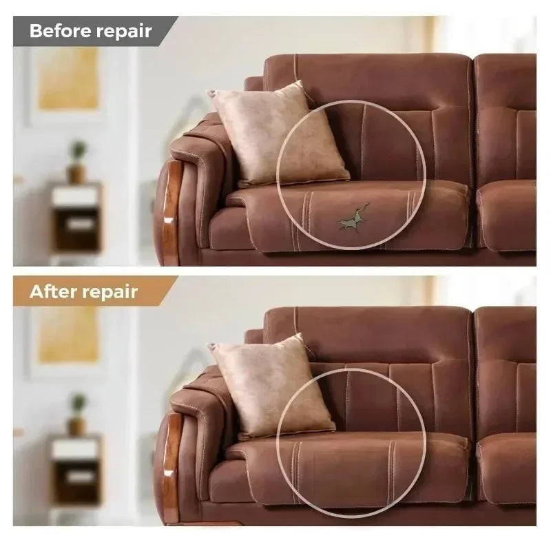 Self-Adhesive Leather Repair Tape – Cuttable Patch for Sofas, Couches, Furniture & Car Seats, Ideal for Home & Restaurant