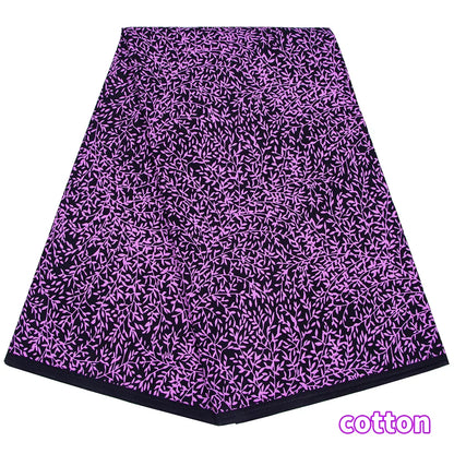 African Ankara Wax Print Fabric - 100% Cotton Real Wax African Patchwork Material for Dresses A-29
