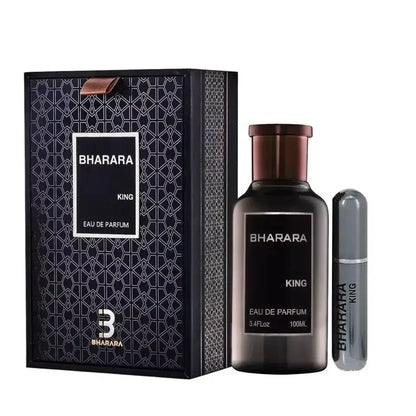 100ML Bharara King Eau De Parfum for Men — 3.4oz Spray, Sealed in High-End Gift Box, Luxury Fragrance