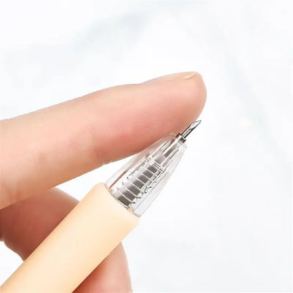 2+6Pcs Art Utility Knife Set: Precision Cutting Tool with Paper Cut Knife Pen Refills - Scrapbooking and DIY Craft Supplies
