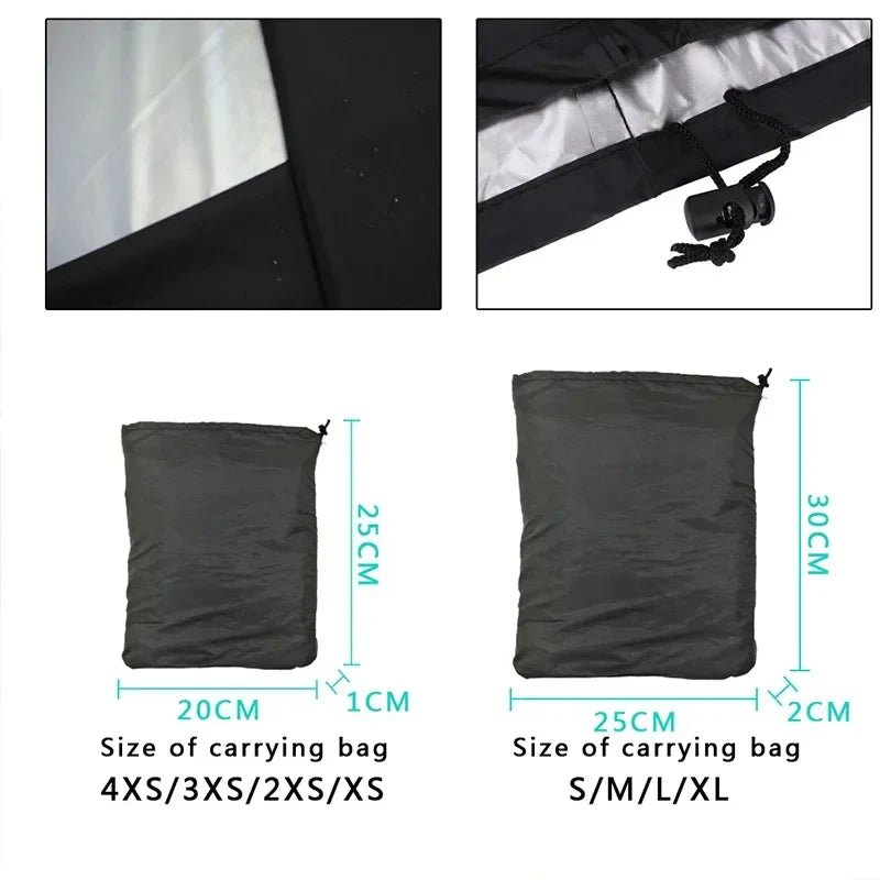 Premium BBQ Grill Cover - Heavy Duty, Waterproof, Anti-Dust Protection for Round and Rectangle Grills - Outdoor Barbecue Accessories