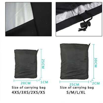 Premium BBQ Grill Cover - Heavy Duty, Waterproof, Anti-Dust Protection for Round and Rectangle Grills - Outdoor Barbecue Accessories