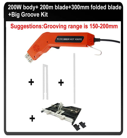 Electric Foam Cutter Hot Knife – Polystyrene, Styrofoam, Fabric, and Rope Cutting Tool for DIY Projects