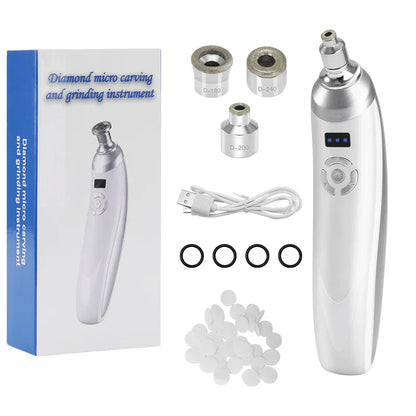 Upgraded Diamond Microdermabrasion Machine - Blackhead Removal & Professional Facial Deep Cleansing Device for Home Skin Care