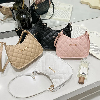 Women’s Soft Faux Leather Crossbody Bag – Retro Underarm Handbag & Small Shoulder Bag for Girls – Fashion Design