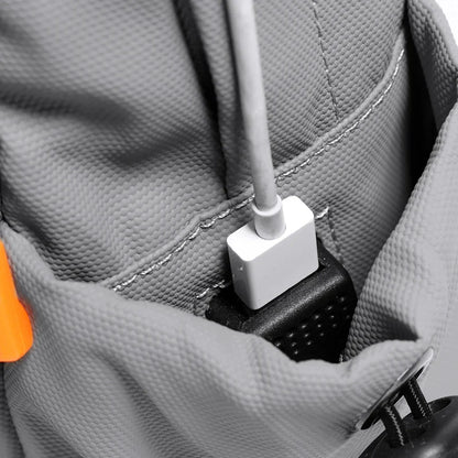 Waterproof Nylon Crossbody Bag for Men – Compact Chest Sling Shoulder Backpack for Travel & Outdoor Hiking