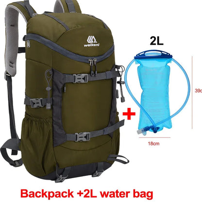 Hydration Backpack for Hiking, Running & Cycling — Outdoor Sports, Camping, Climbing & Travel Bag for Men & Women