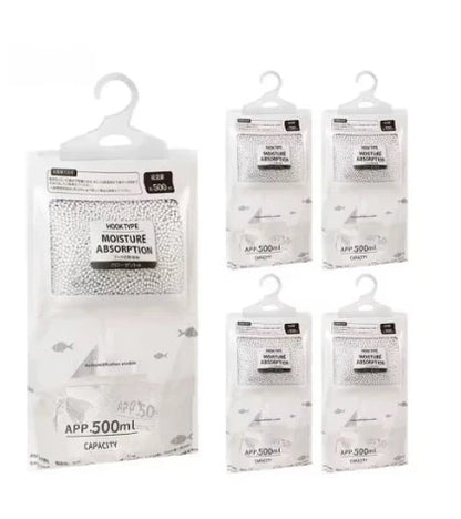 Hanging Dehumidifier Bag – Large Household Moisture & Mildew-Proof Water Absorption Desiccant
