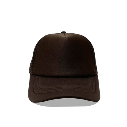 Custom Logo Mesh Trucker Cap - 5 Panel Snapback Baseball Hat for Men & Women Summer Sports Sun Hat