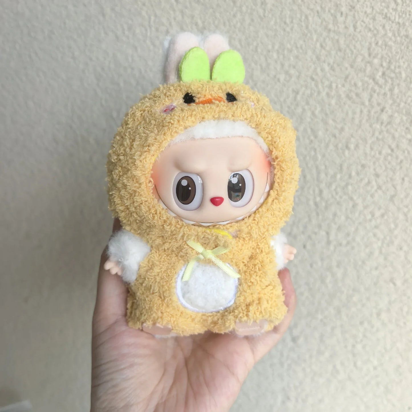 15cm/17cm LABUBU Doll Outfits – Sitting Party Plush Animal Sets for Generations 1-3, Cute Gifts for LABUBU Fans