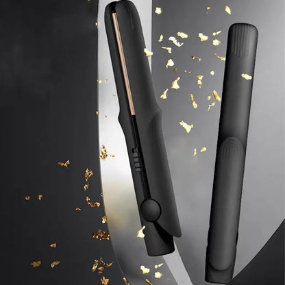 Mini Portable Hair Straightener Curling Rod - Bedroom Small Straight Board Splint for Curling - Small Bangs Styling Tool