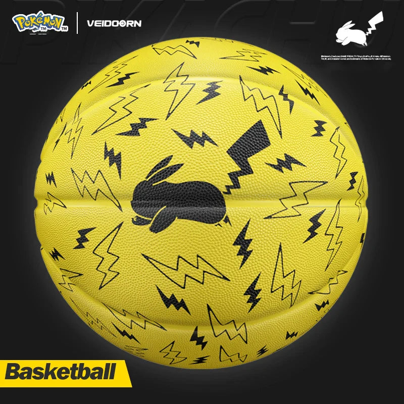 Professional PU Leather Basketball Size 7 – Indoor & Outdoor Game Ball with Pump