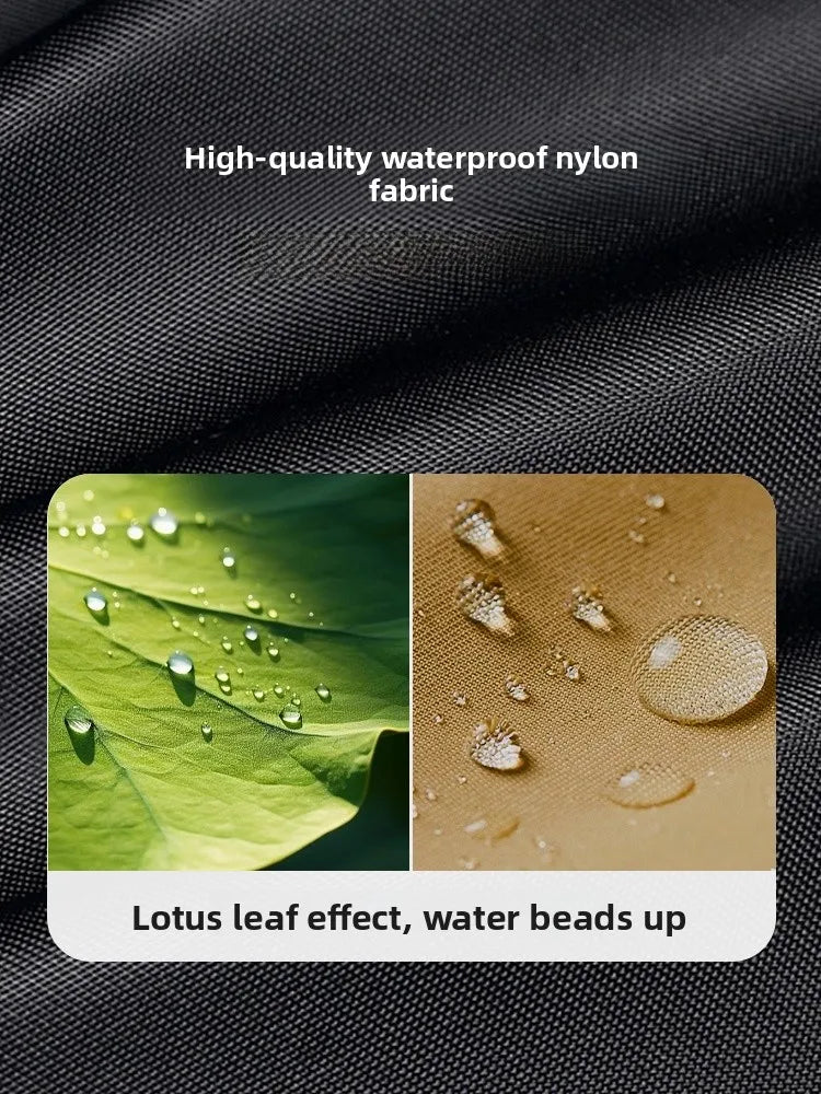 Ophidia Nylon Chain Underarm Bag – Lightweight Small Square Storage Bag in Solid Color, Unisex