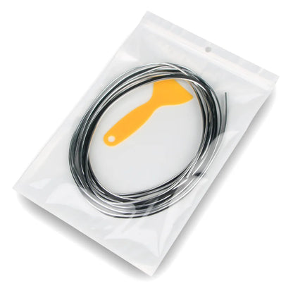 SEAMETAL Car Interior Molding Trim Strips – Flexible Anti-Scratch 5m Decoration Line for Dashboard & Car Styling Accessories