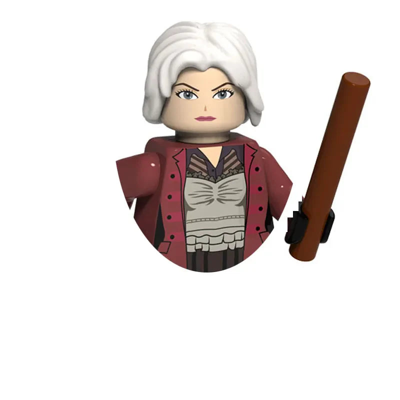 Locking Alien Action Figure — Prometheus Ice Monster Robot Building Blocks Toy, Educational Gift for Children