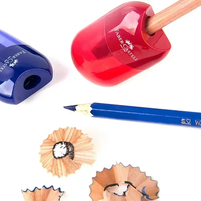 Double & Single Hole Pencil Sharpener – Creative Transparent Stationery Tool for Kids & Students, Portable School Supply Pen Cutter Sharpener